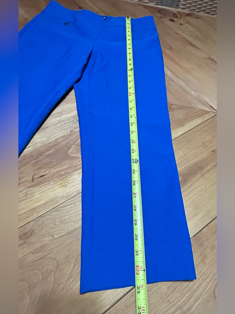 Peck & Peck Blue Pants - Picture 5 of 6
